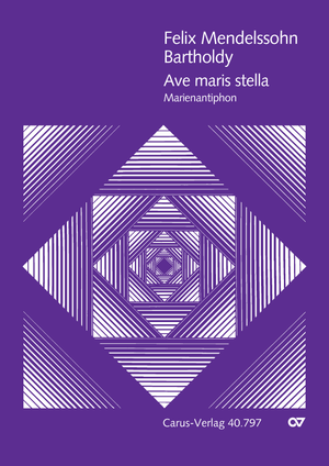 Ave maris stella Full score, First edition